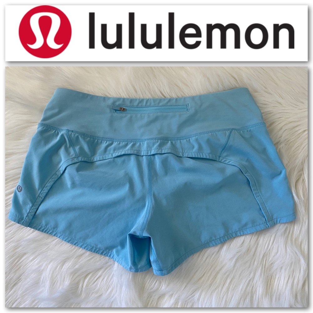 Lululemon Speed Up Shorts – Light Blue - Picture 3 of 5